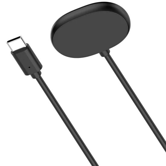 Зарядно за Google Pixel Watch 4 - SmartWatch Wireless Charging Cable - Techsuit - Черно