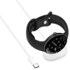 Зарядно за Google Pixel Watch 4 - SmartWatch Wireless Charging Cable - Techsuit - Бяло
