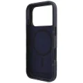 Калъф за iPhone 17 Pro Max - Leather KL Monogram MagSafe - Karl Lagerfeld - Син