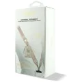Универсална каишка за телефон с малка чантичка Guess 4G Metal Logo - Розова