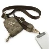 Универсална каишка за телефон с малка чантичка Guess 4G Metal Logo - Кафява