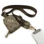 Универсална каишка за телефон с малка чантичка Guess 4G Metal Logo - Кафява