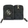 Универсална каишка за телефон с малка чантичка Guess 4G Metal Logo - Черна
