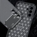 Калъф за Samsung Galaxy A57 5G - CarbonFiber - Techsuit - Черен