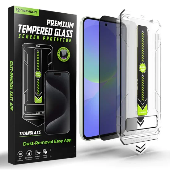 Стъклен протектор за Samsung Galaxy A36 5G / A37 5G - TitanGlass CrystalHD - Techsuit - Privacy