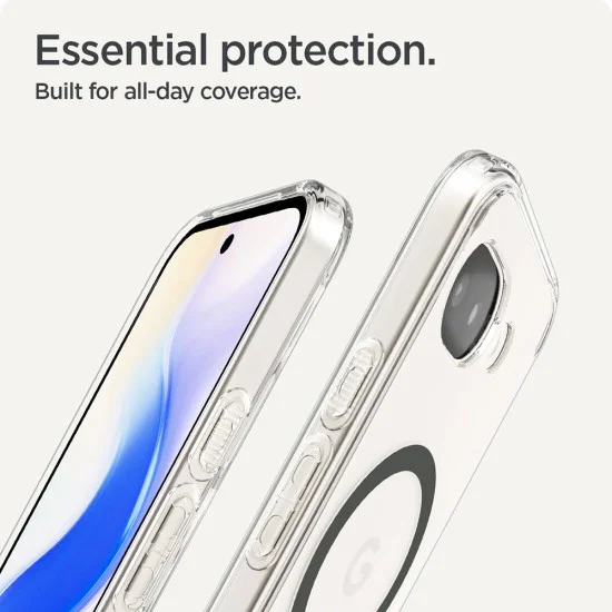Калъф за Google Pixel 10a - Ultra Hybrid MagSafe - Spigen - Clear Graphite