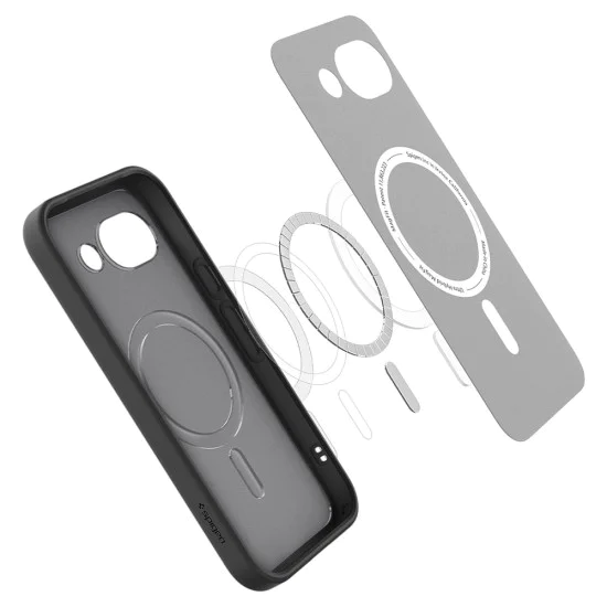 Калъф за Google Pixel 10a - Ultra Hybrid MagSafe - Spigen - Матово черен