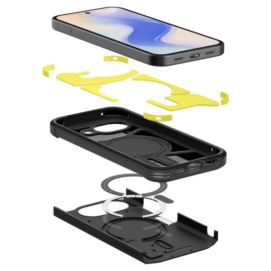 Калъф за Google Pixel 10a - Tough Armor MagSafe - Spigen - Черен