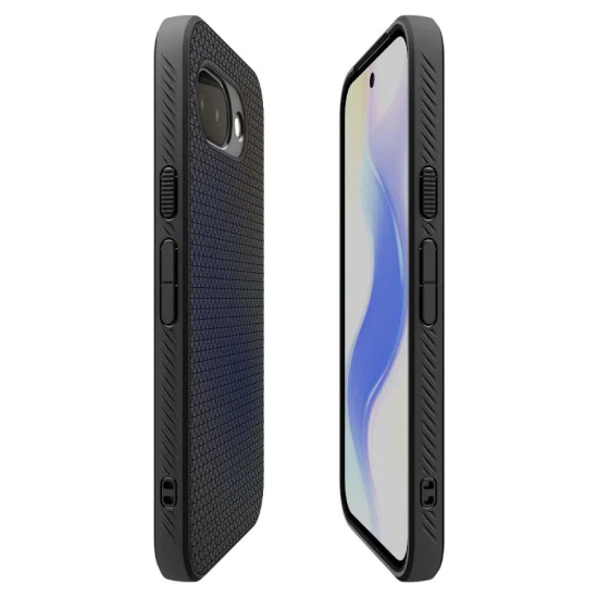 Калъф за Google Pixel 10a - Liquid Air - Spigen - Матово черен