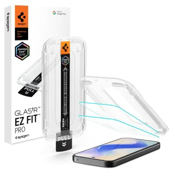 Протектор за Google Pixel 10a - Glas.tR EZ-FIT (2 pack) - Spigen - Прозрачен