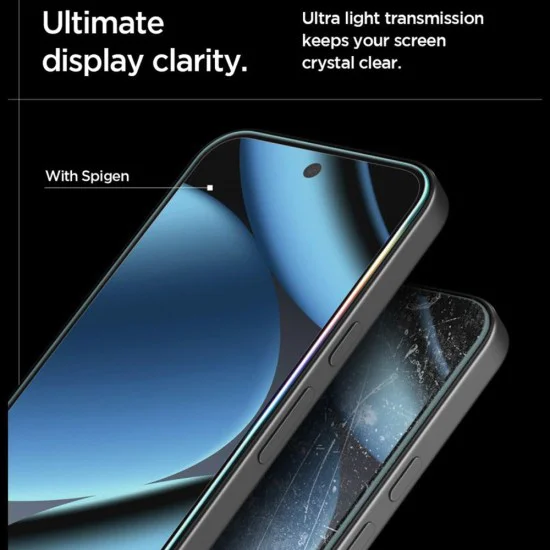 Протектор за Google Pixel 10a - Glas.tR EZ-FIT (2 pack) - Spigen - Прозрачен