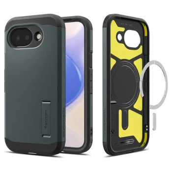 Калъф за Google Pixel 10a - Tough Armor MagSafe - Spigen - Син
