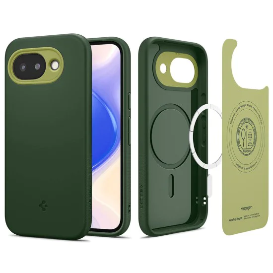 Калъф за Google Pixel 10a - Caseology Nano Pop MagSafe - Spigen - Зелен