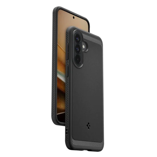 Калъф за Samsung Galaxy A57 5G - Rugged Armor - Spigen - Черен