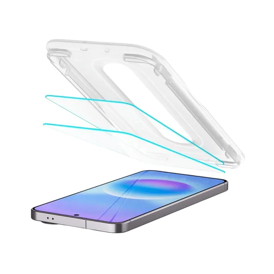 Протектор за Samsung Galaxy A57 5G - Glas.tR EZ-FIT Pro (2 pack) - Spigen - Прозрачен