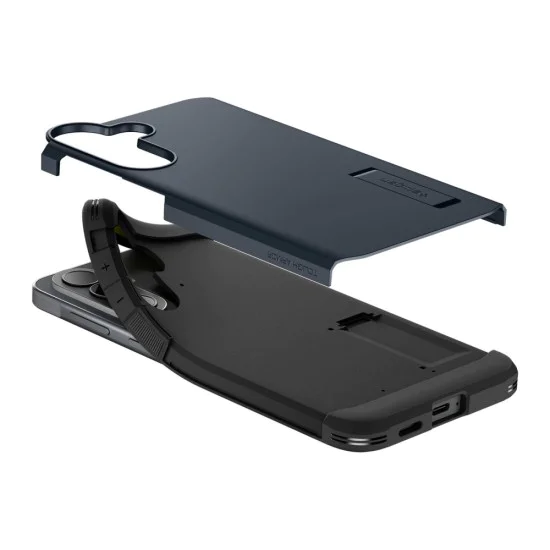 Калъф за Samsung Galaxy A57 5G - Tough Armor - Spigen - Син
