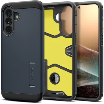 Калъф за Samsung Galaxy A57 5G - Tough Armor - Spigen - Син
