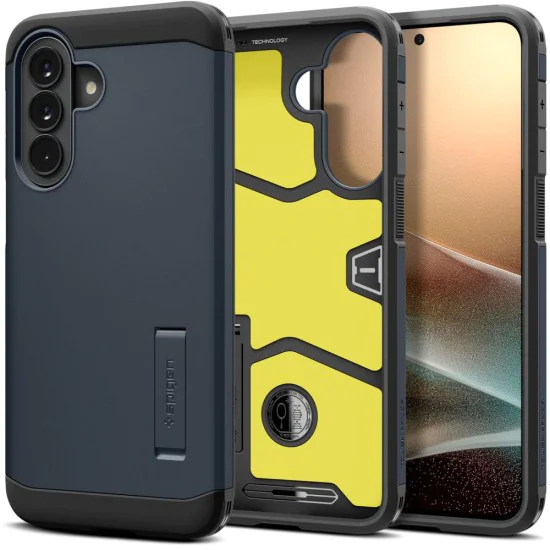 Калъф за Samsung Galaxy A57 5G - Tough Armor - Spigen - Син