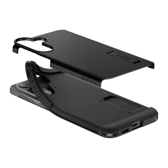 Калъф за Samsung Galaxy A57 5G - Tough Armor - Spigen - Черен