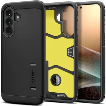 Калъф за Samsung Galaxy A57 5G - Tough Armor - Spigen - Черен
