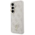 Калъф за Samsung Galaxy S26 - 4G Big Rhinestone Triangle Strap - Guess - Розов
