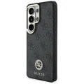 Калъф за Samsung Galaxy S26 Ultra - 4G Big Rhinestone Triangle Strap MagSafe - Guess - Черен