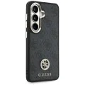 Калъф за Samsung Galaxy S26 - 4G Big Rhinestone Triangle Strap - Guess - Черен