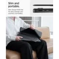Стойка за лаптоп Spigen LD201-S7 (AMP11116) - сгъваема, до 14 - Черна