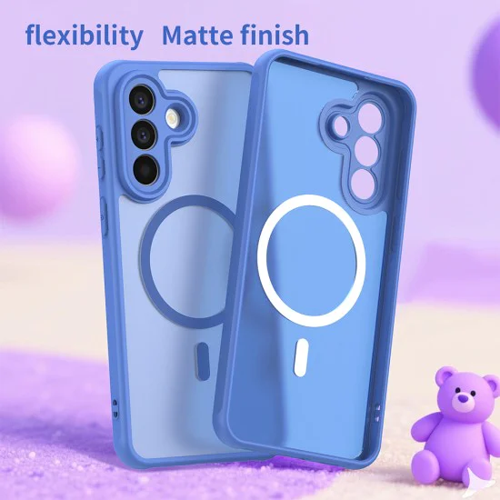 Калъф за Samsung Galaxy A56 5G - HaloFrost II MagSafe - Techsuit - Син