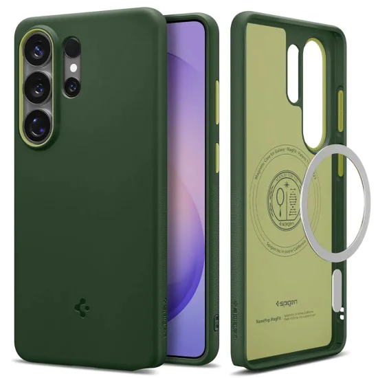 Калъф за Samsung Galaxy S26 Ultra - Caseology Nano Pop MagSafe - Spigen - Зелен