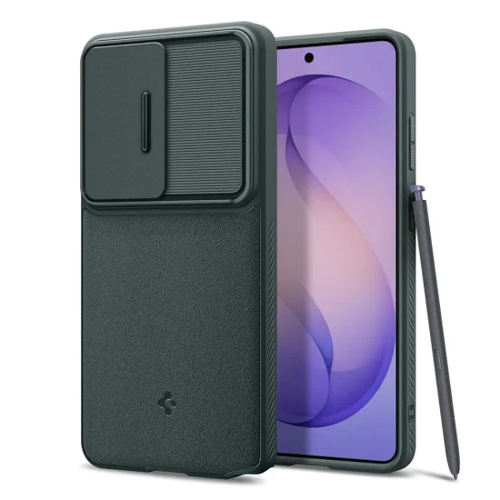 Калъф за Samsung Galaxy S26 Ultra - Optik Armor - Spigen - Зелен
