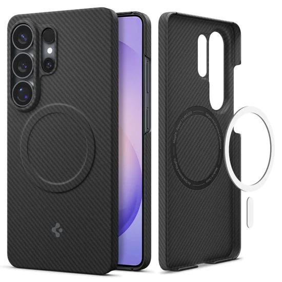 Калъф за Samsung Galaxy S26 Ultra - Air Skin Aramid MagFit - Spigen - Черен