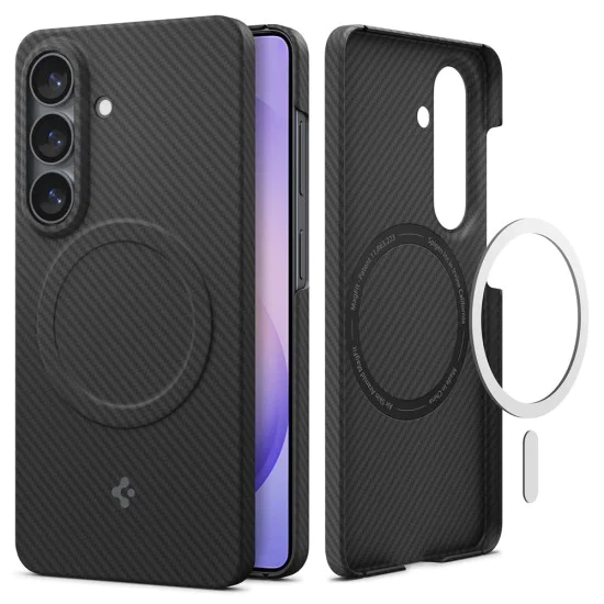 Калъф за Samsung Galaxy S26 Plus - Air Skin Aramid MagFit - Spigen - Черен