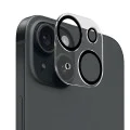Протектор за камера за iPhone 14 / iPhone 14 Plus - S+ Camera Glass Protector - Lito - Черен/Прозрачен