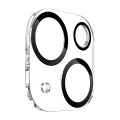 Протектор за камера за iPhone 14 / iPhone 14 Plus - S+ Camera Glass Protector - Lito - Черен/Прозрачен