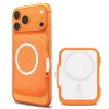 Магнитен портфейл Spigen TinTap MagFit+ (AFA11380) - MagSafe, минималистичен дизайн - Оранжев