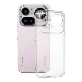 Калъф за Nothing Phone (4a) Pro - Clear Silicone - Techsuit - Прозрачен