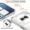 Калъф за Nothing Phone (4a) Pro - Shockproof Clear Silicone - Techsuit - Прозрачен