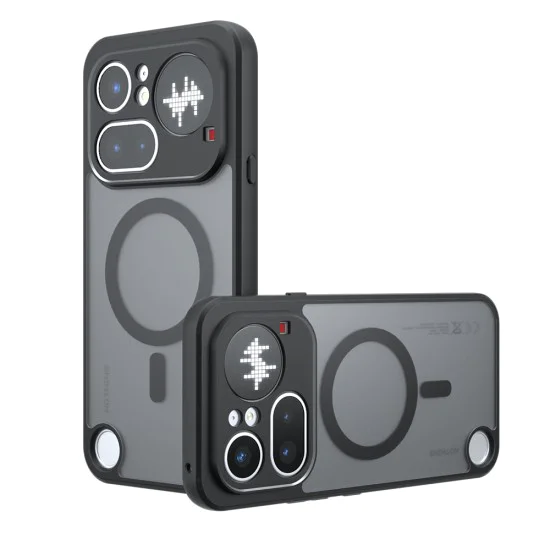 Калъф за Nothing Phone (4a) Pro - PureFrost MagSafe - Techsuit - Матово черен