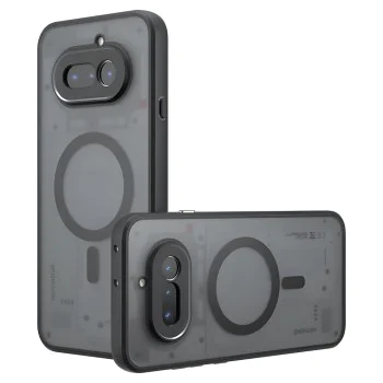 Калъф за Nothing Phone (4a) - PureFrost MagSafe - Techsuit - Матово черен