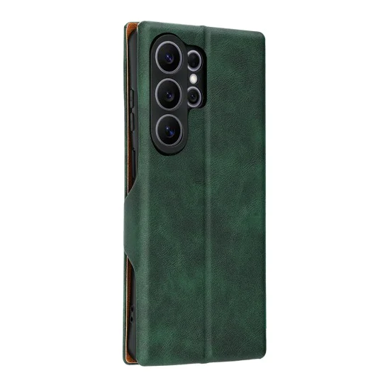 Калъф за Samsung Galaxy S26 Ultra - Safe Wallet Plus - Techsuit - Зелен