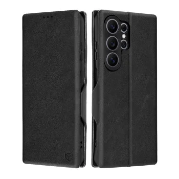 Калъф за Samsung Galaxy S26 Ultra - Safe Wallet Plus - Techsuit - Черен