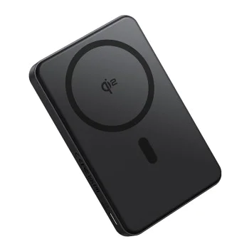 Външна батерия Baseus Airpow II (P10080000123-00) - Magnetic, Qi2 технология, 22.5W, 10000mAh - Черна