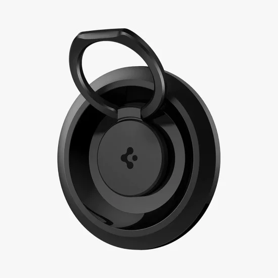Магнитна стойка за телефон Spigen Phone Holder O-Mag OM100 - 360-градусова ротация - Черна