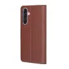 Калъф за Samsung Galaxy A57 5G - Leather Folio - Techsuit - Кафяв
