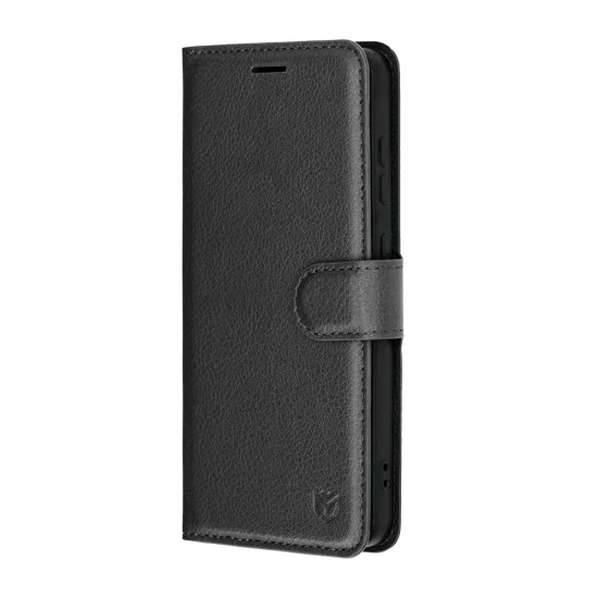 Калъф за Samsung Galaxy S26 Plus - Leather Folio - Techsuit - Черен