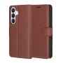 Калъф за Samsung Galaxy S26 - Leather Folio - Techsuit - Кафяв