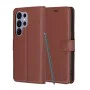 Калъф за Samsung Galaxy S26 Ultra - Leather Folio - Techsuit - Кафяв