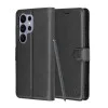 Калъф за Samsung Galaxy S26 Ultra - Leather Folio - Techsuit - Черен