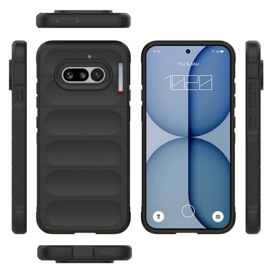 Калъф за Nothing Phone (4a) - Magic Shield - Techsuit - Черен